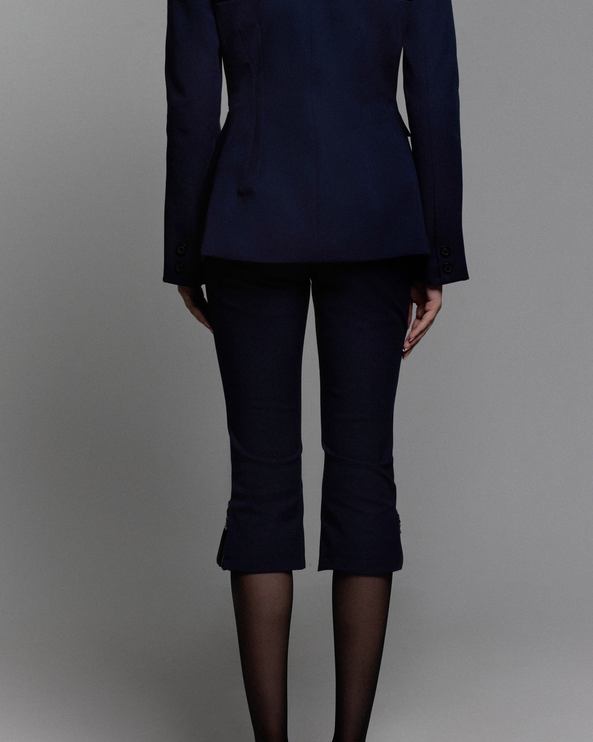 Capri pants in Navy