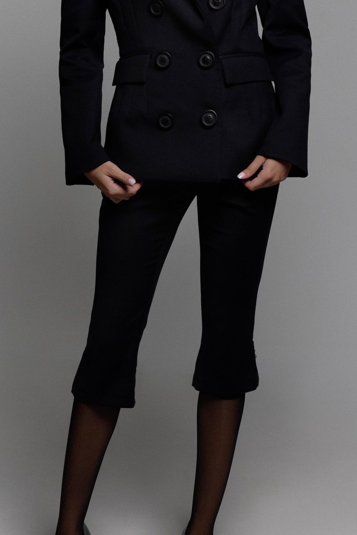 Capri pants in Black