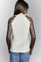 Lace Long Sleeve shirt - ZAIANI