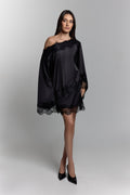 Lace trim set in Black - ZAIANI